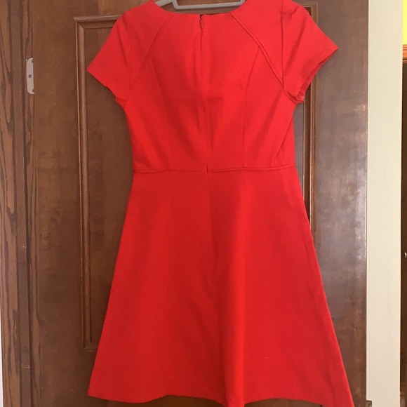 Red J.Crew Factory work dress - Picture 2 of 4